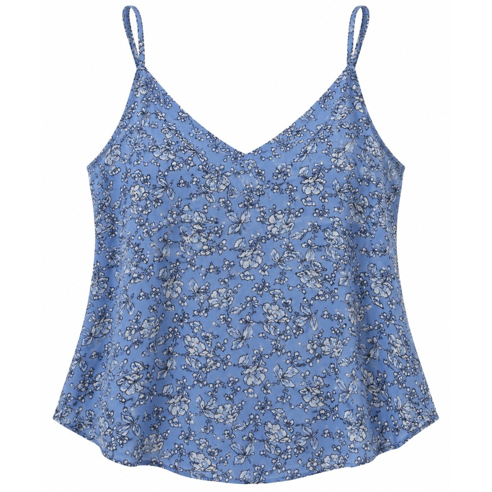 Old Navy Floral Cami Cottagecore Coquette Layering Blue Romantic Women M/L